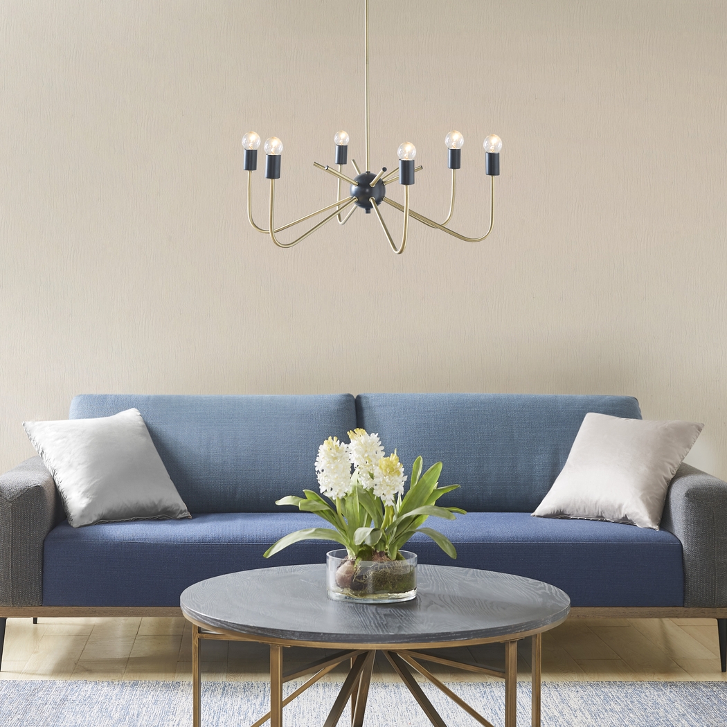 Girardin Boulevard Brass Chandelier - Thumbnail - Image 2
