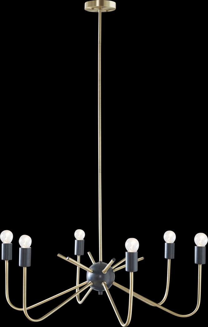 Girardin Boulevard Brass Chandelier - Thumbnail - Image 4