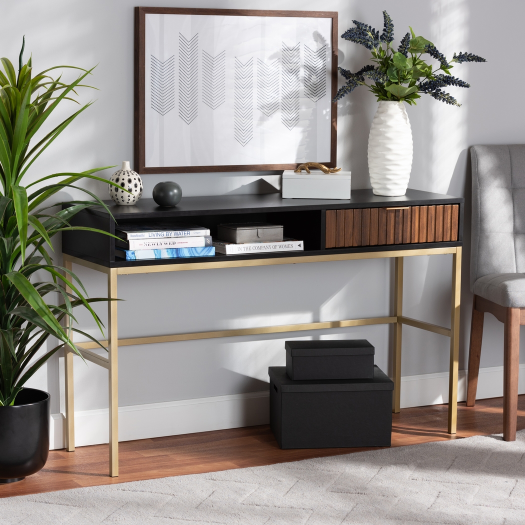 Girod Black Console Table - Thumbnail - Image 7