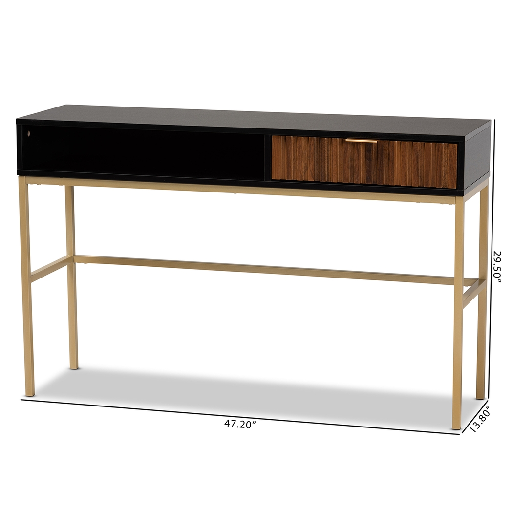 Girod Black Console Table - Thumbnail - Image 8