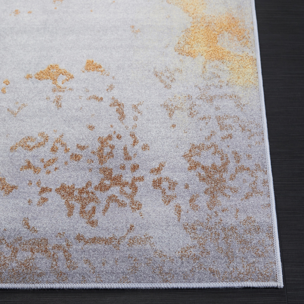 Girovi Gray/Rust 8' x 10' Rug - Thumbnail - Image 3