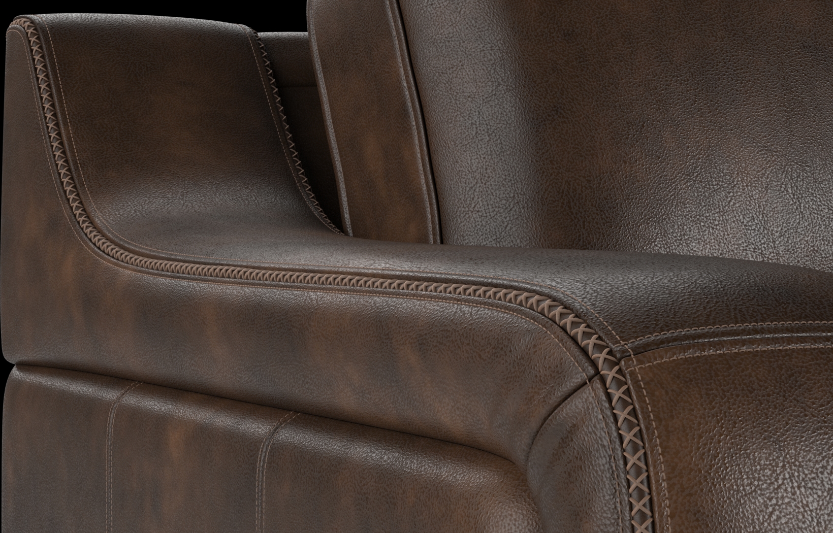 Gisella Brown Gel Foam Sleeper - Thumbnail - Image 3