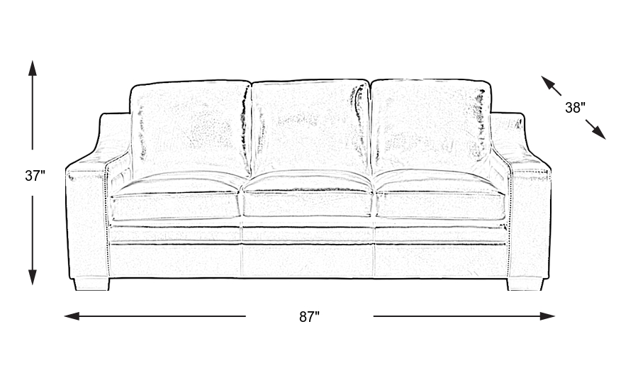 Dimension Image. Please refer to the Dimension Tab on this page for dimension details.