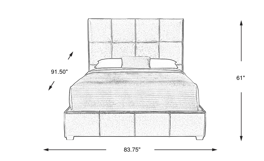 Dimension Image. Please refer to the Dimension Tab on this page for dimension details.