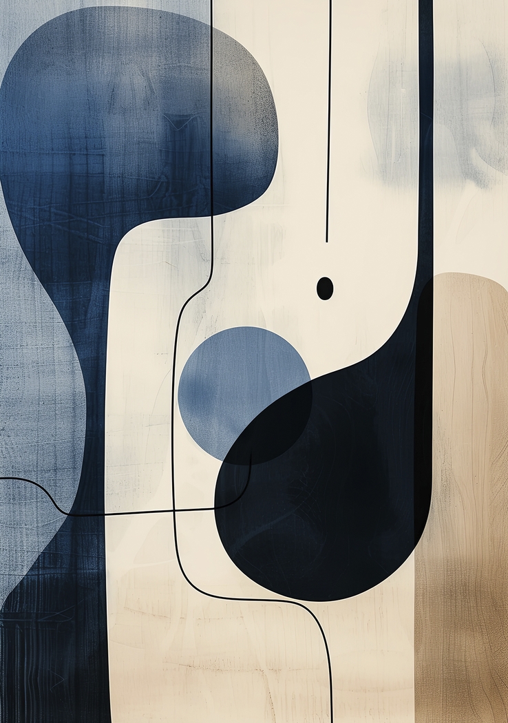 Giunta Blue Artwork - Thumbnail - Image 1