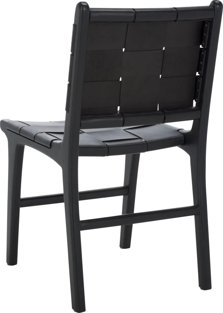 Givernola Black Side Chairs, Set of 2 - Thumbnail - Image 8