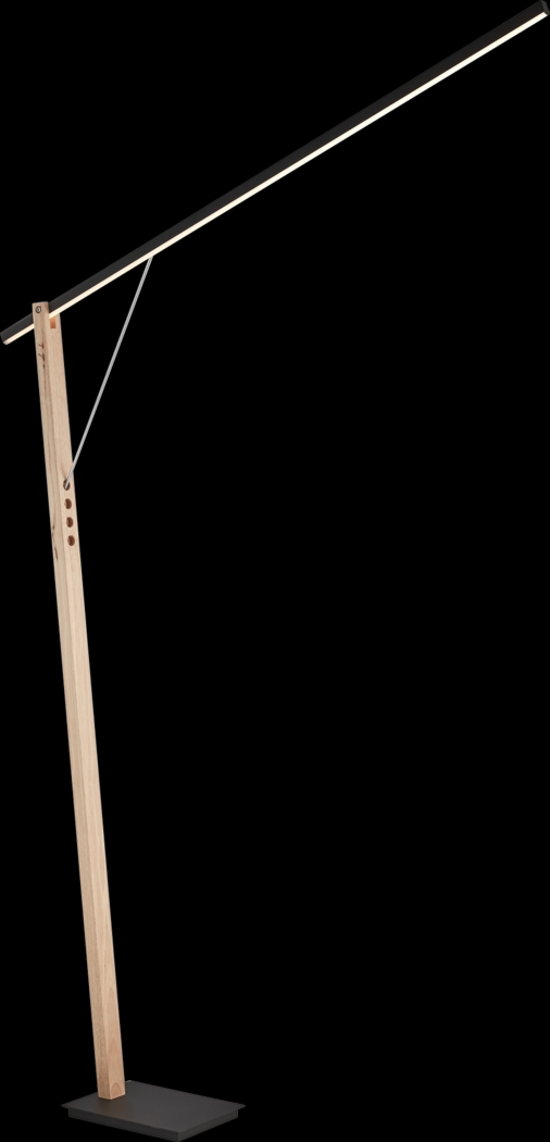 Glacier Cove Wood Floor Lamp - Thumbnail - Image 1