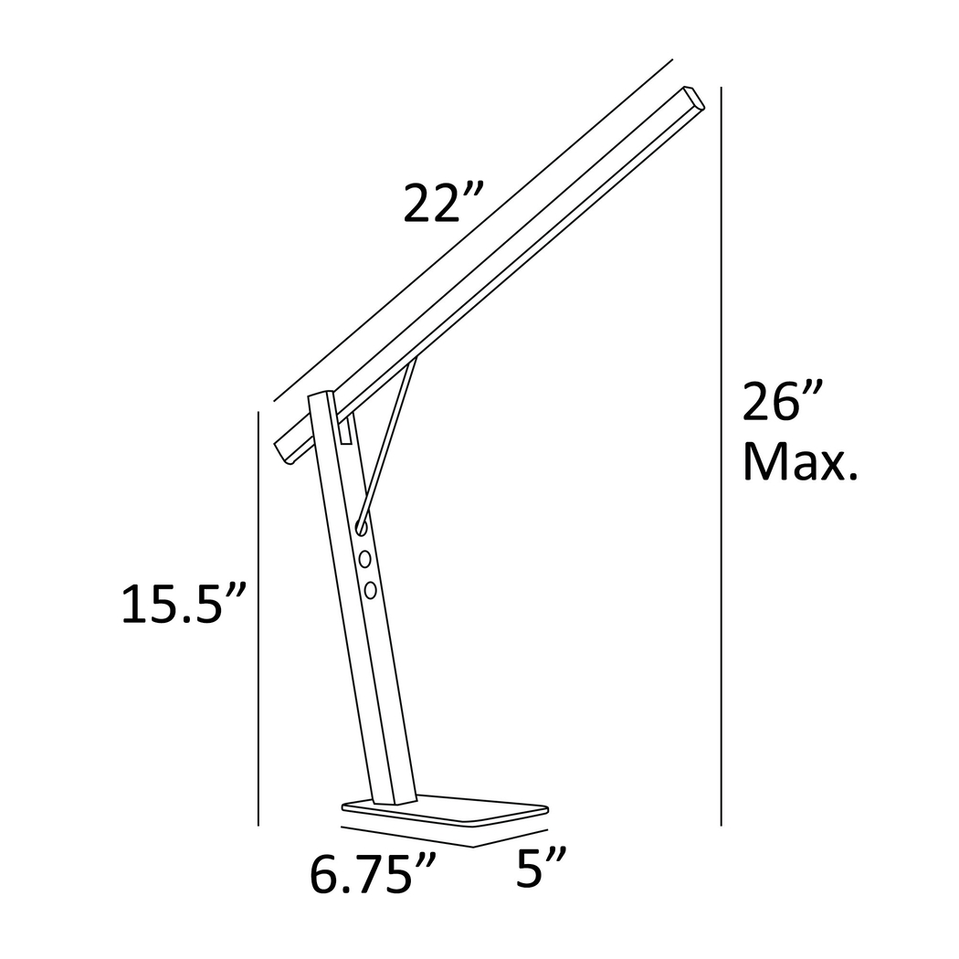 Glacier Cove Wood Table Lamp - Thumbnail - Image 4