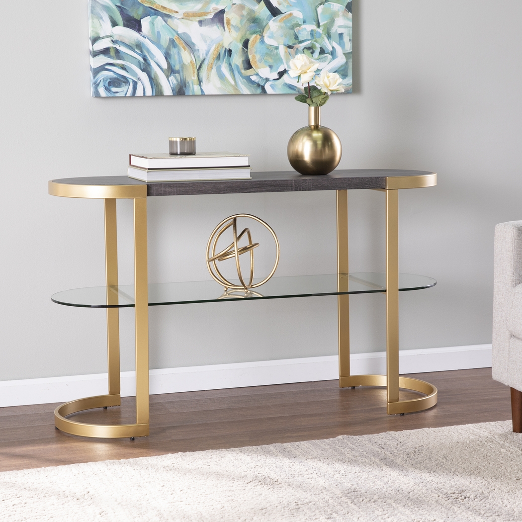 Gladden Gold Console Table - Thumbnail - Image 4