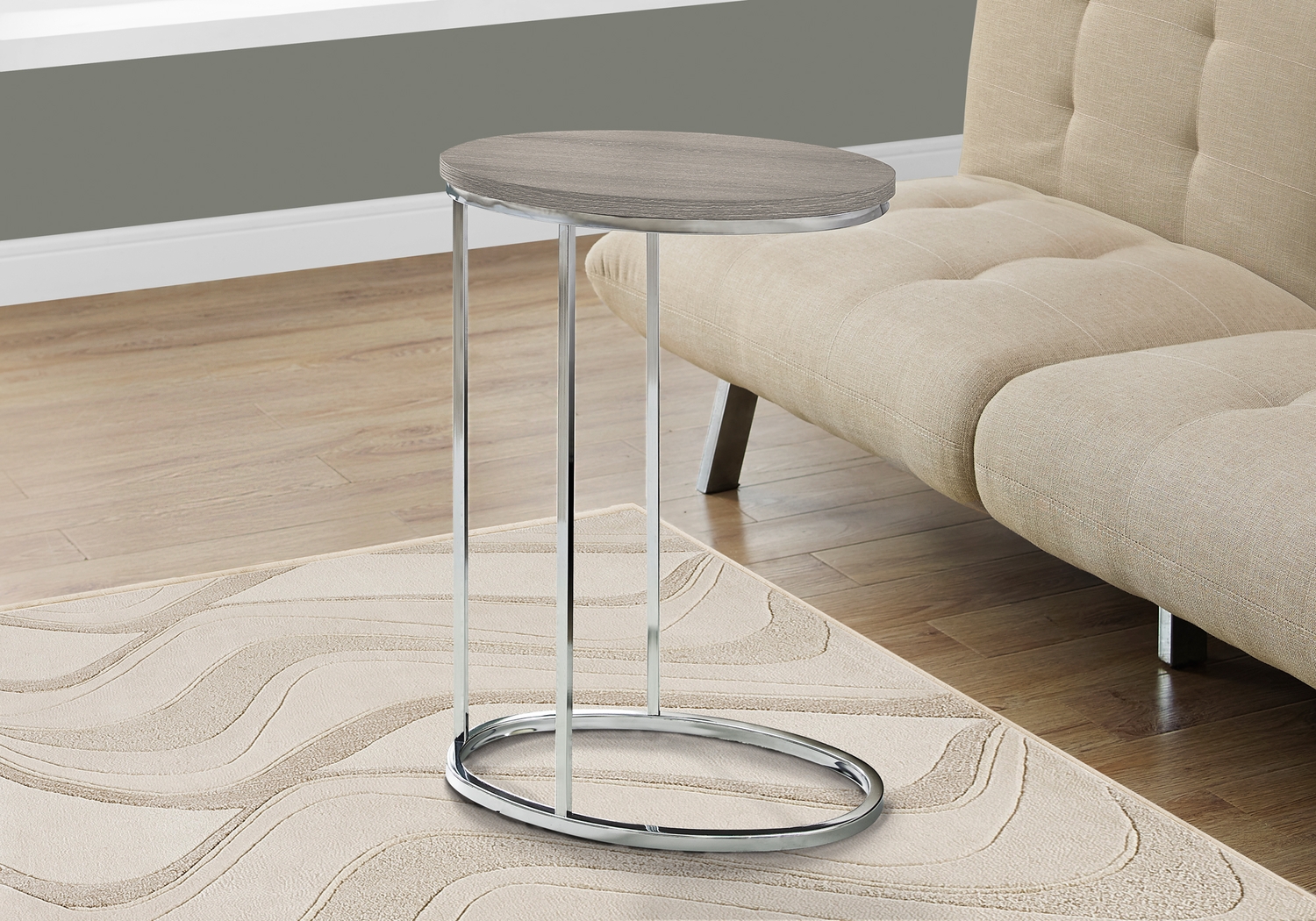 Gladeside Taupe Accent Table - Thumbnail - Image 2
