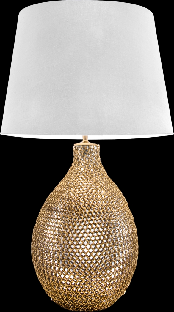 Gladiola Gold Lamp - Thumbnail - Image 1
