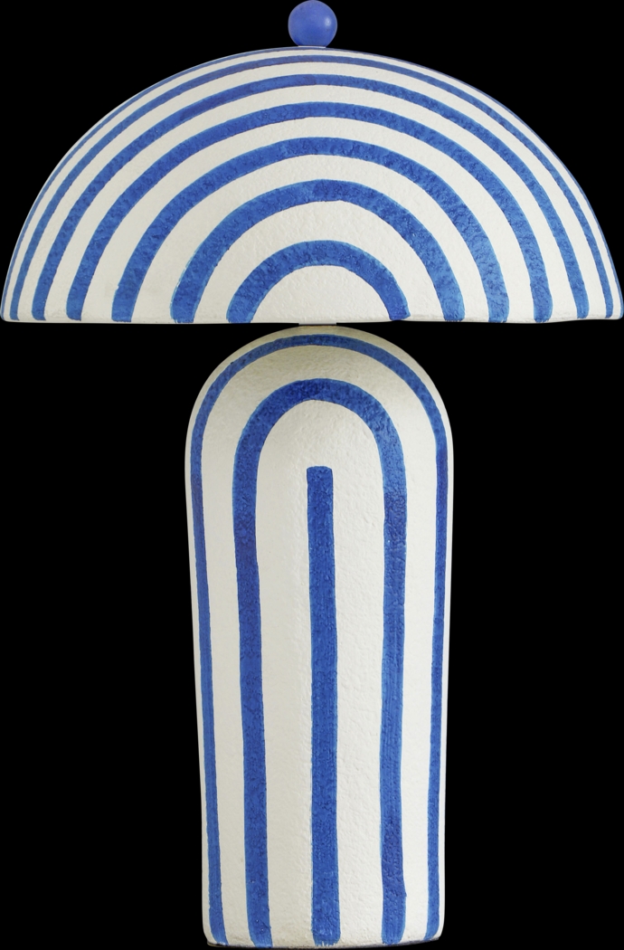 Gladys Lane Blue Lamp - Thumbnail - Image 1