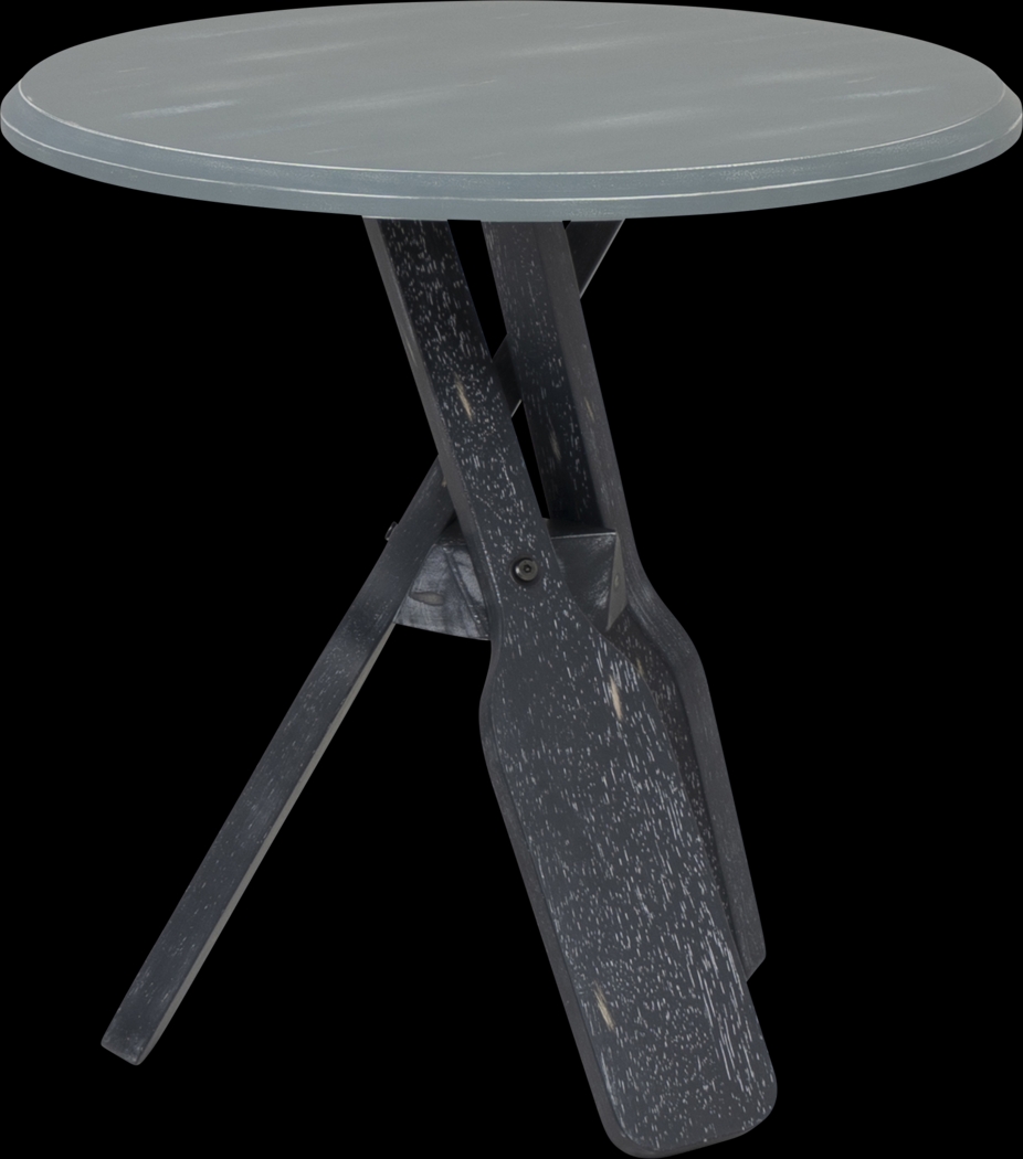 Glascour Navy Accent Table - Thumbnail - Image 3
