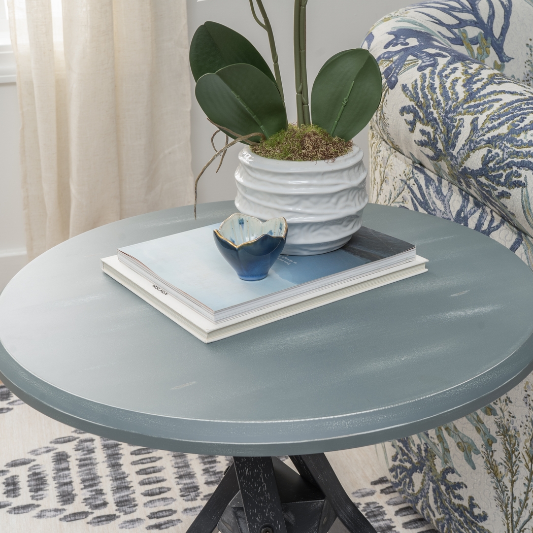 Glascour Navy Accent Table - Thumbnail - Image 5