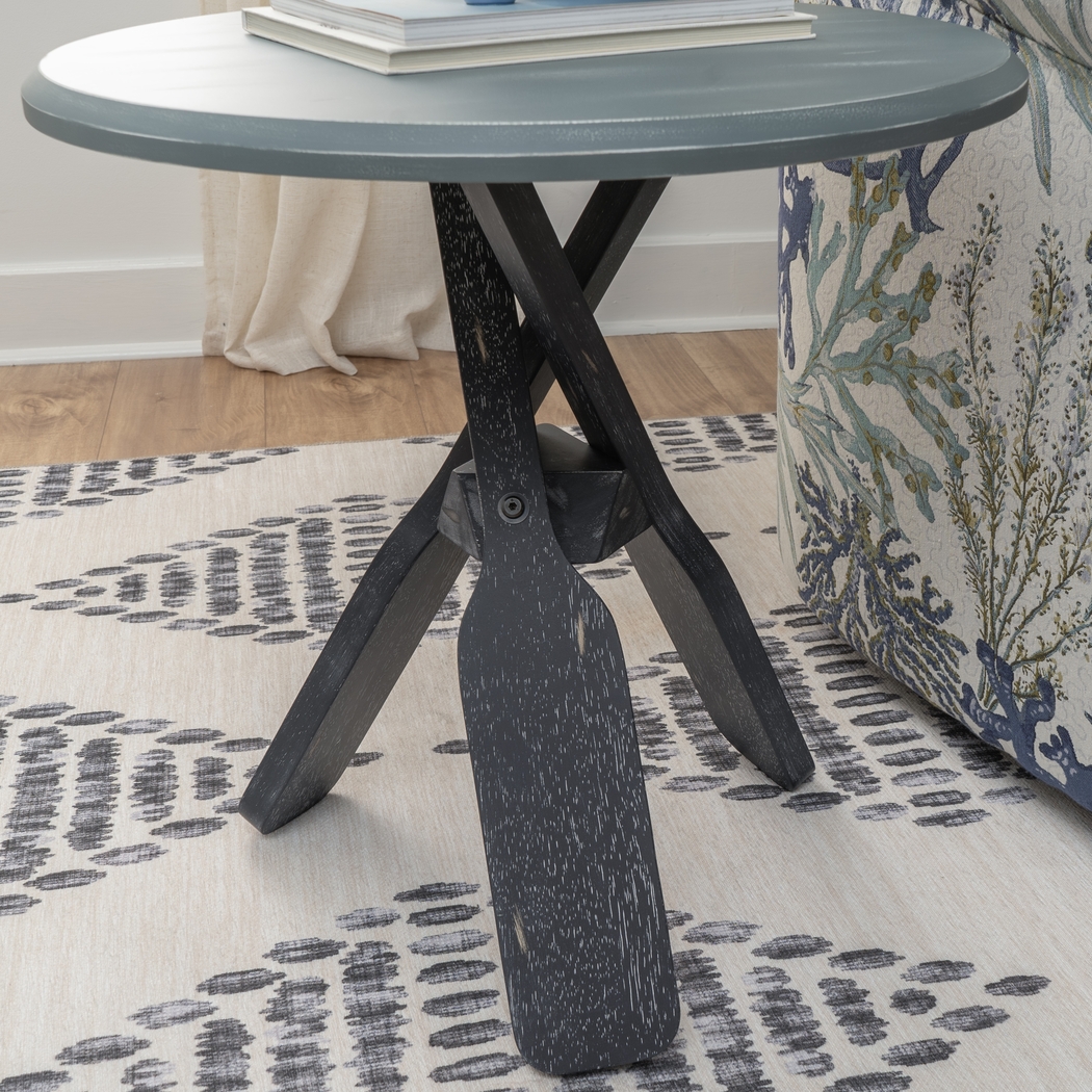 Glascour Navy Accent Table - Thumbnail - Image 6