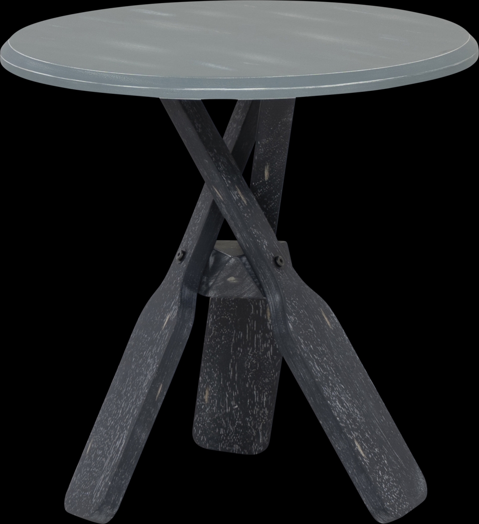 Glascour Navy Accent Table - Thumbnail - Image 1