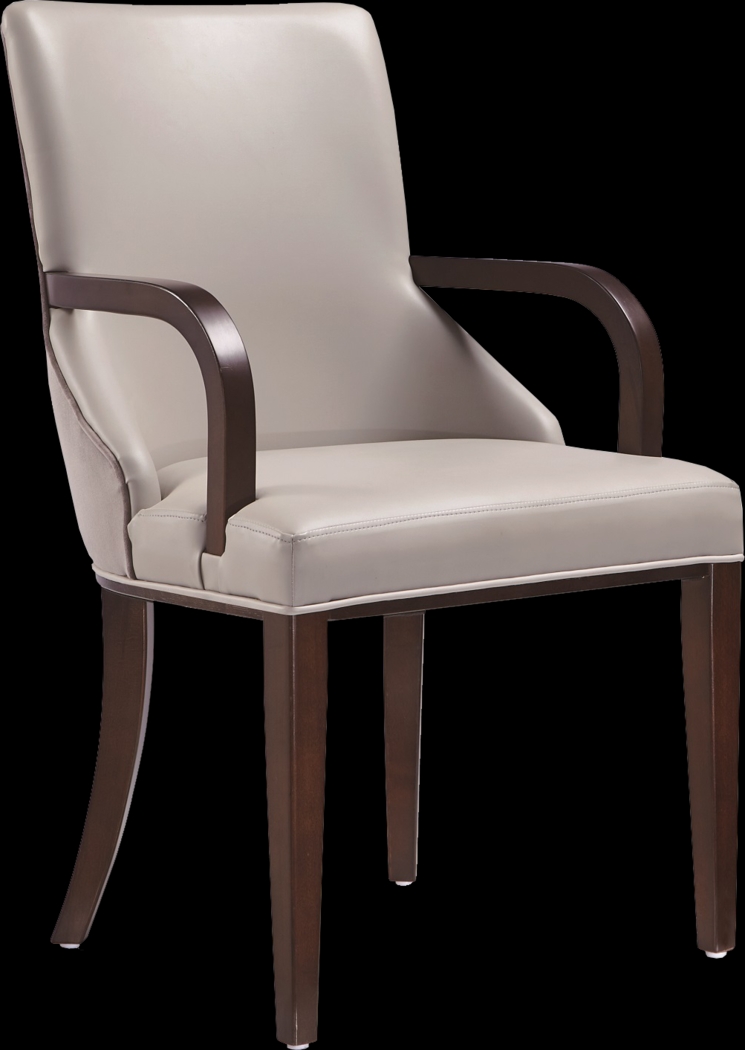 Glaspey Light Gray Arm Chair - Thumbnail - Image 3