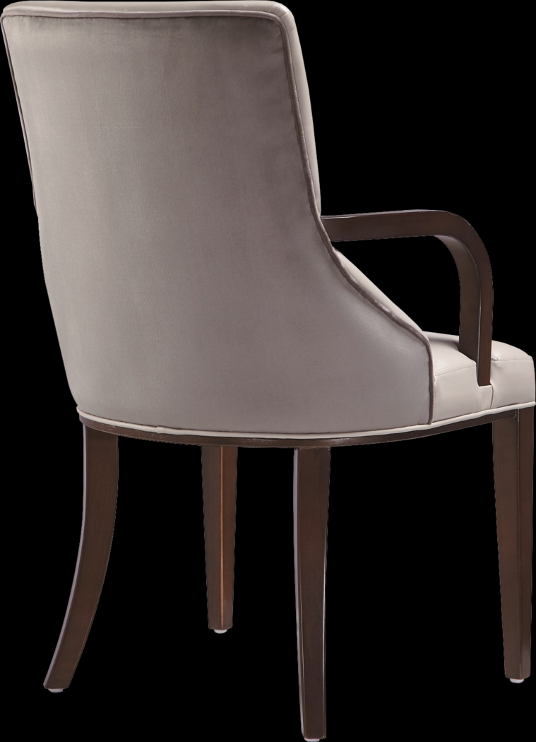 Glaspey Light Gray Arm Chair - Thumbnail - Image 5