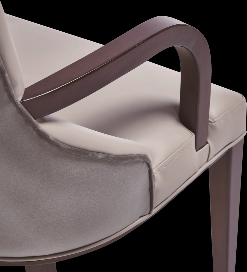 Glaspey Light Gray Arm Chair - Thumbnail - Image 7