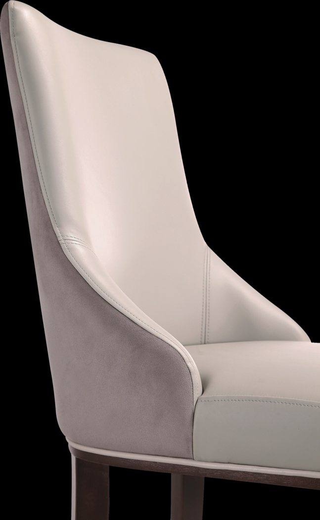 Glaspey Light Gray Dining Chair, Set of 2 - Thumbnail - Image 10