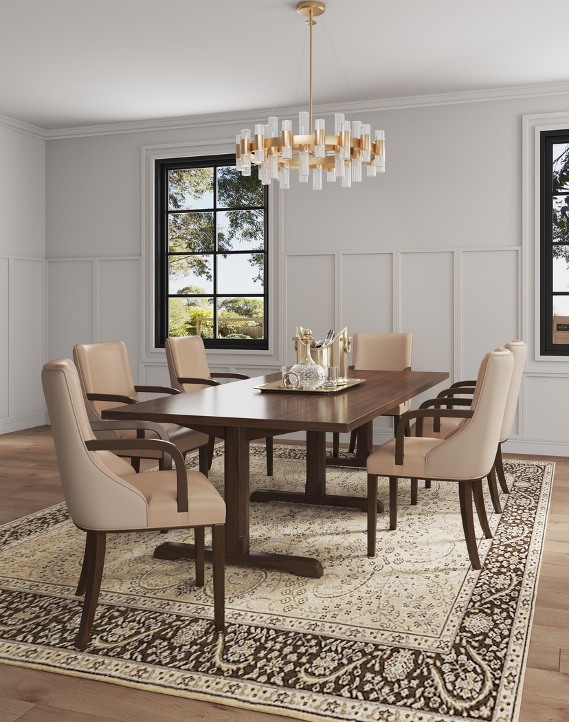 Glaspey Tan Arm Chair - Thumbnail - Image 2