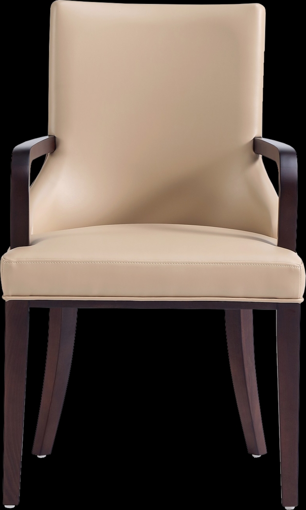 Glaspey Tan Arm Chair - Thumbnail - Image 3