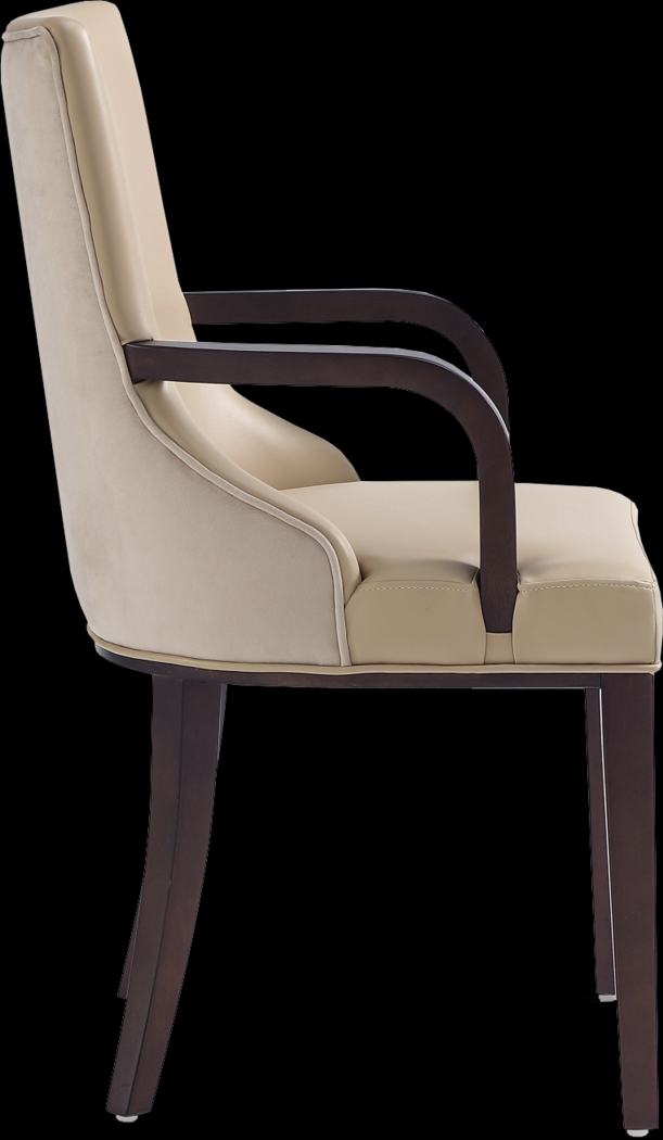 Glaspey Tan Arm Chair - Thumbnail - Image 4