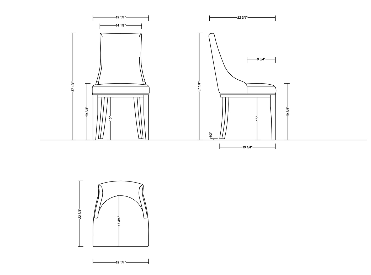 Glaspey Tan Dining Chair, Set of 2 - Thumbnail - Image 11