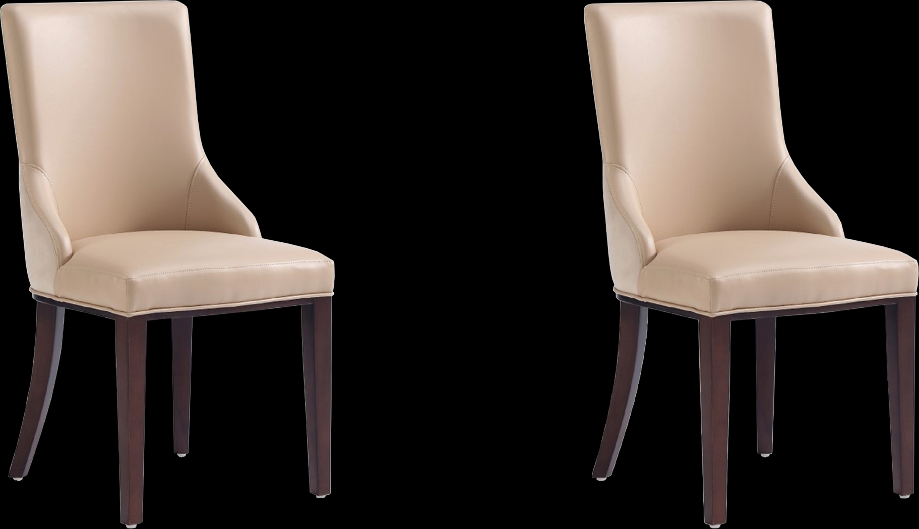 Glaspey Tan Dining Chair, Set of 2 - Thumbnail - Image 1