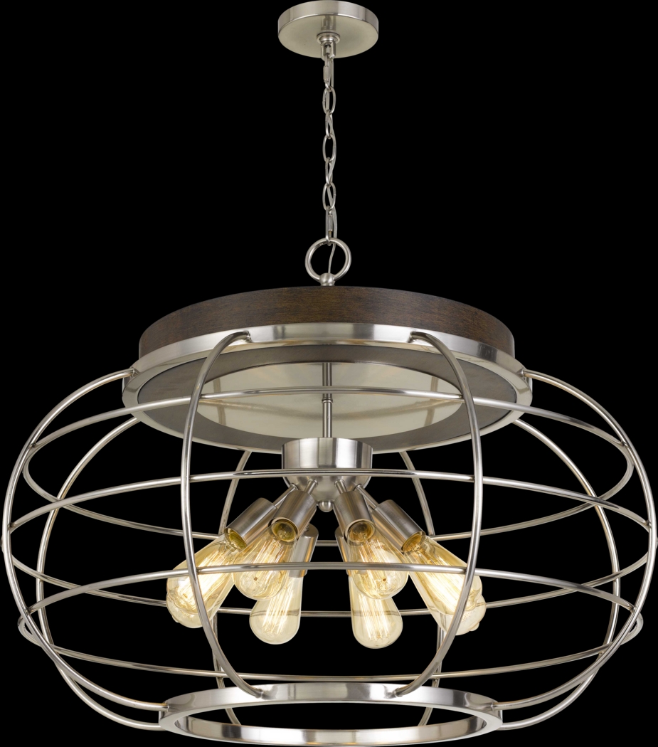 Glasshouse Nickel Chandelier - Thumbnail - Image 3