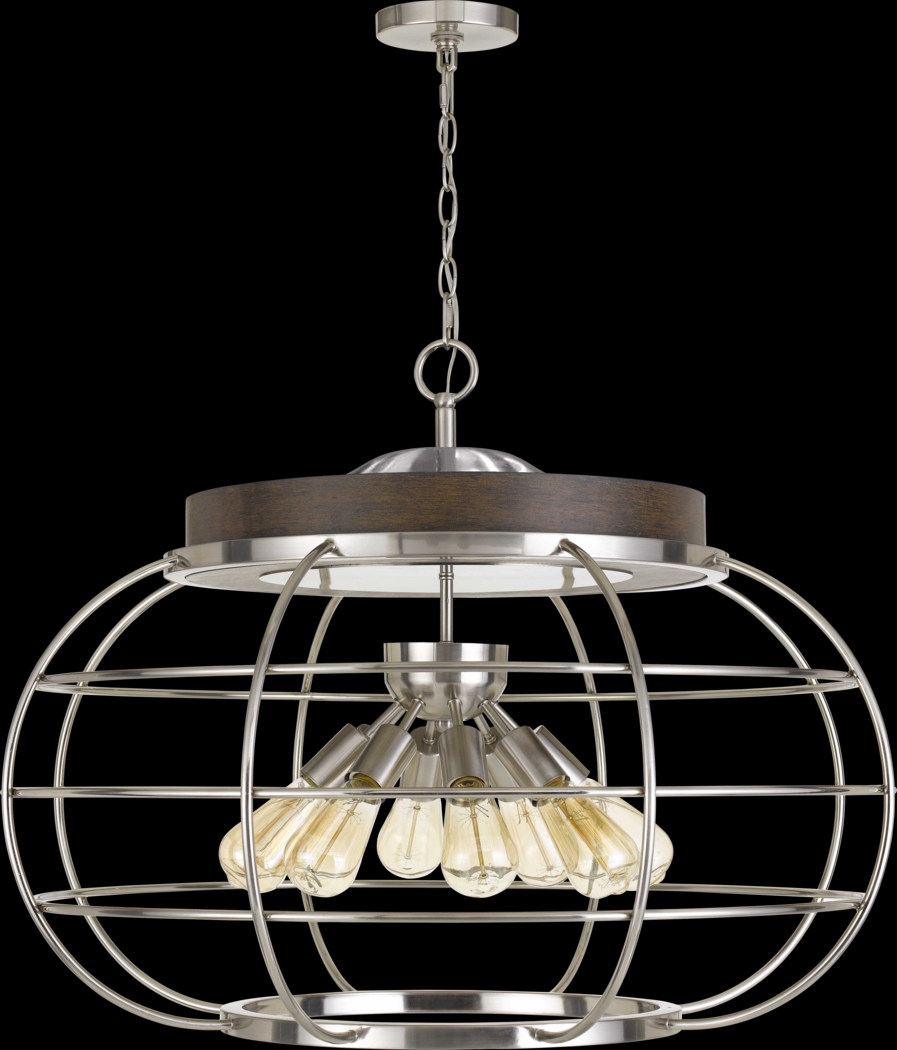 Glasshouse Nickel Chandelier - Thumbnail - Image 1