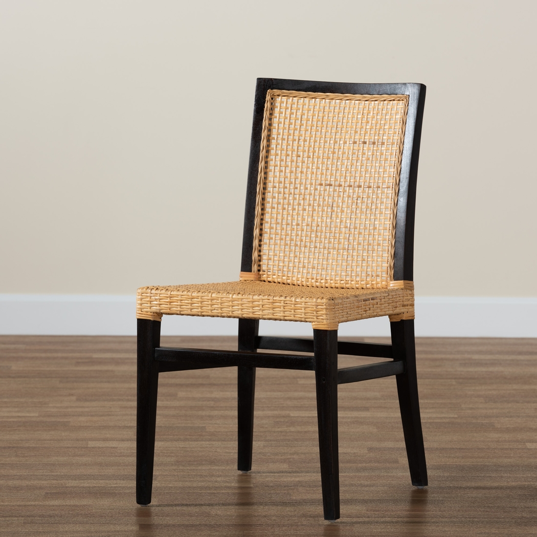 Glassmann Brown Side Chair - Thumbnail - Image 3