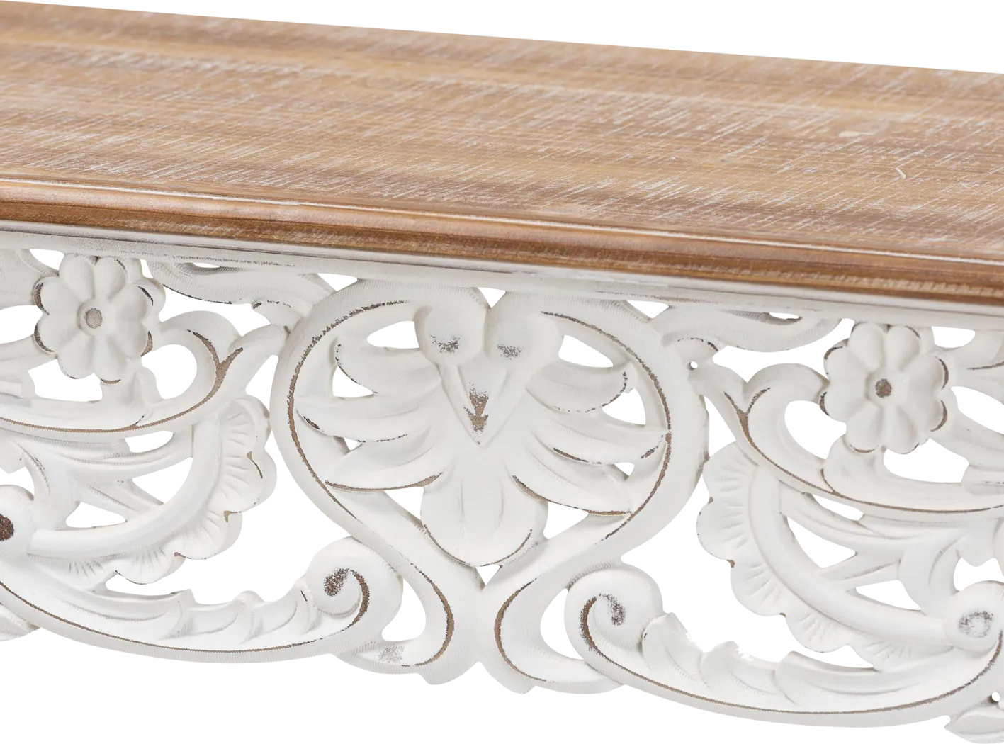 Glasu Brown/White Console Table - Thumbnail - Image 3