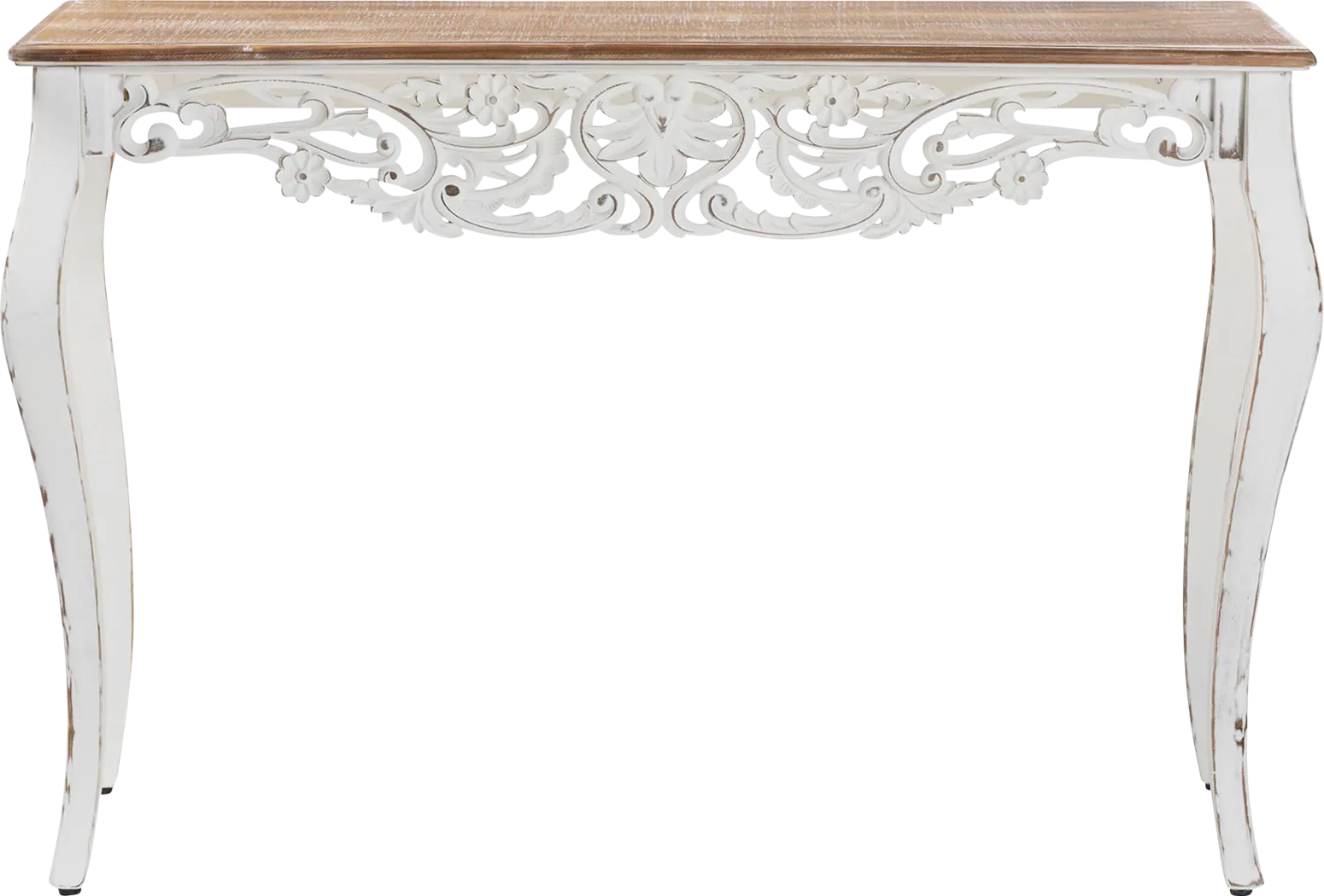 Glasu Brown/White Console Table - Thumbnail - Image 5