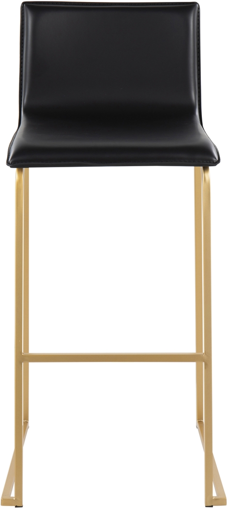 Glatigny I Black Barstool Set of 2 - Thumbnail - Image 6