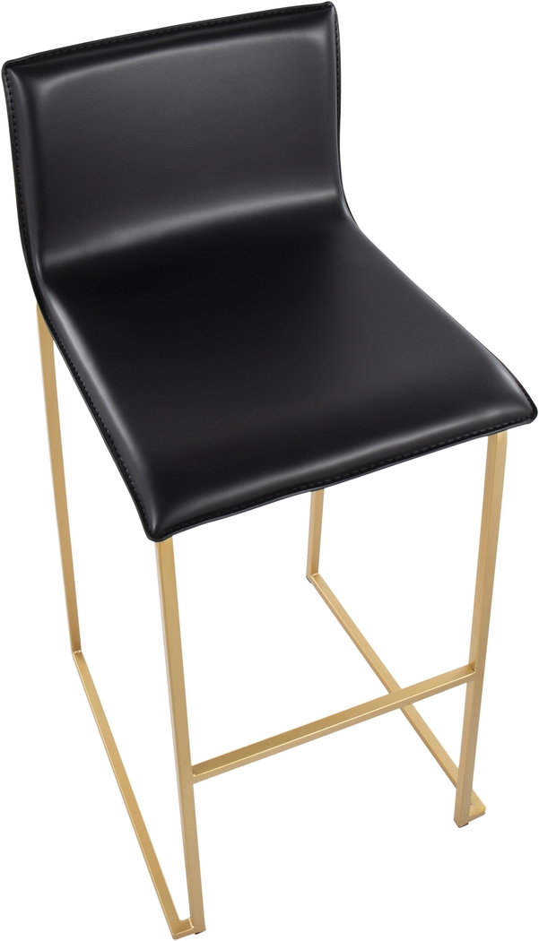 Glatigny I Black Barstool Set of 2 - Thumbnail - Image 7
