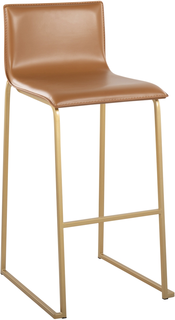 Glatigny I Camel Barstool Set of 2 - Thumbnail - Image 2