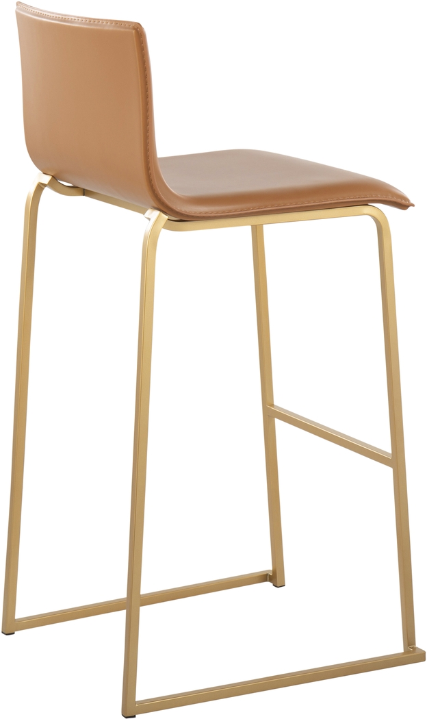 Glatigny I Camel Barstool Set of 2 - Thumbnail - Image 4