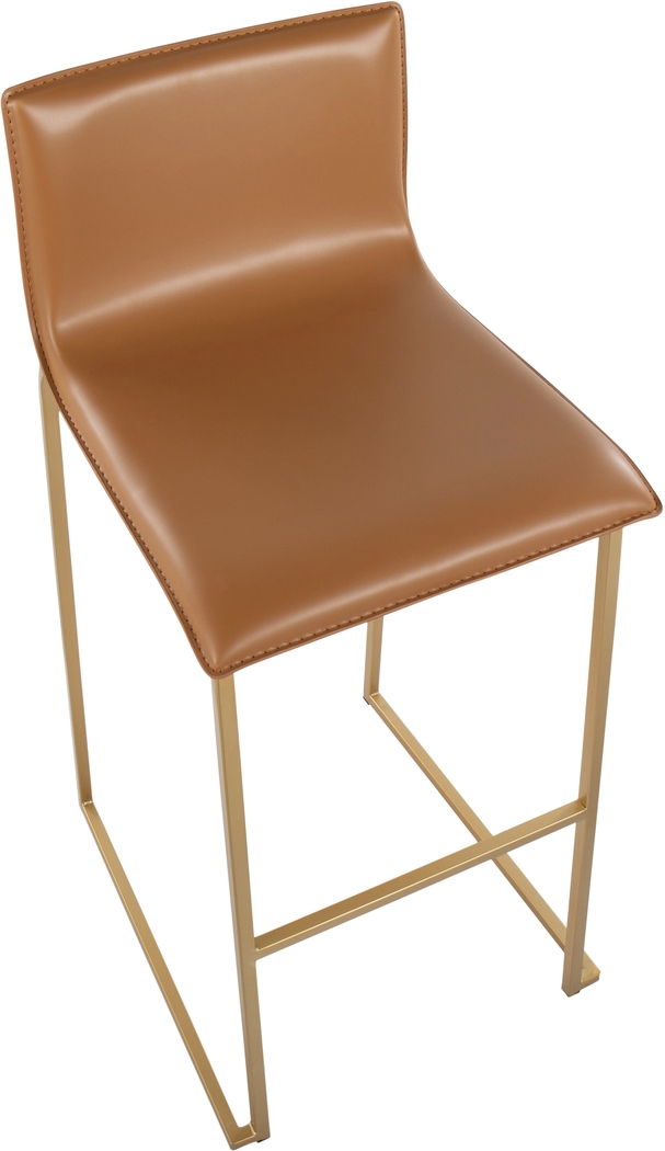 Glatigny I Camel Barstool Set of 2 - Thumbnail - Image 7