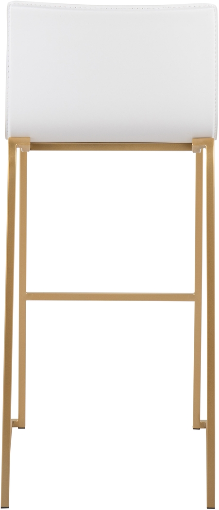 Glatigny I White Barstool Set of 2 - Thumbnail - Image 5