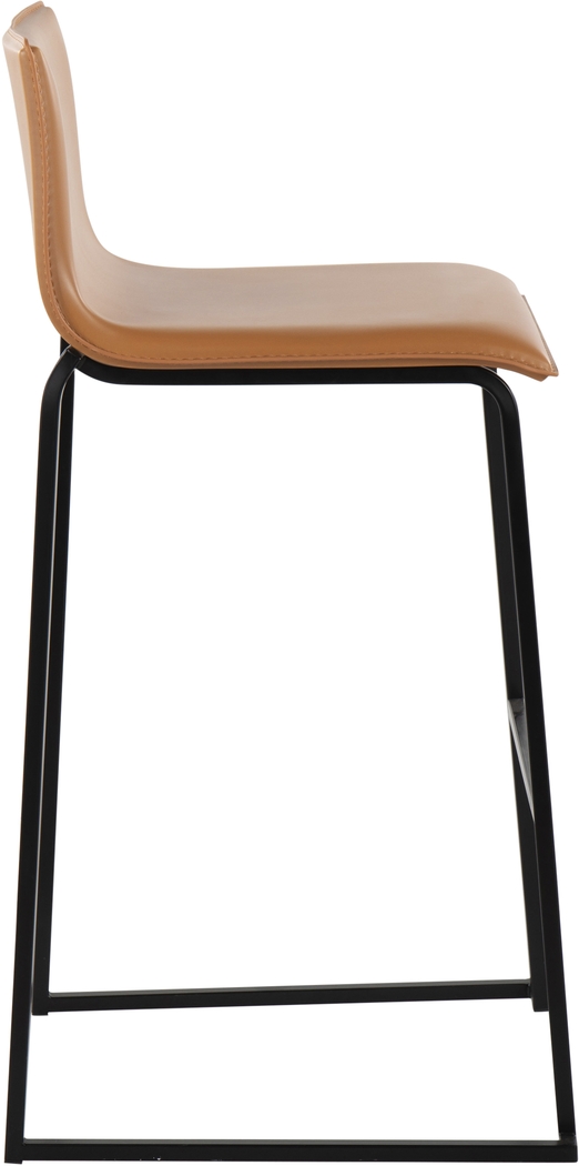 Glatigny II Camel Barstool Set of 2 - Thumbnail - Image 3