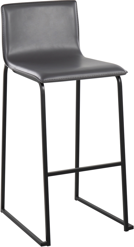 Glatigny II Gray Barstool Set of 2 - Thumbnail - Image 2