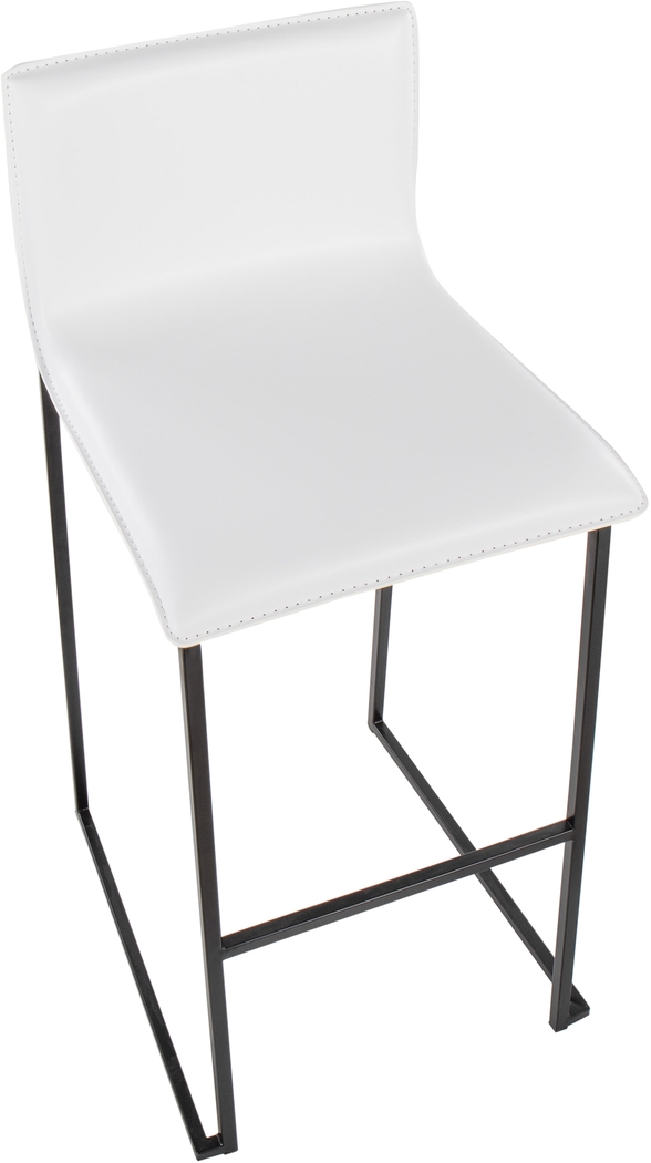 Glatigny II White Barstool Set of 2 - Thumbnail - Image 7