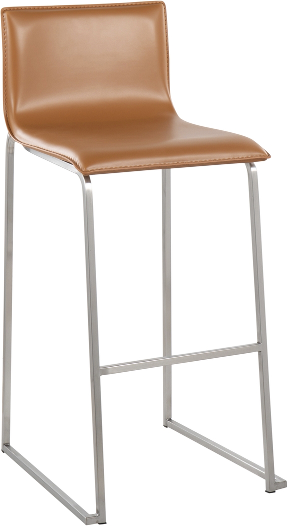 Glatigny III Camel Barstool Set of 2 - Thumbnail - Image 2