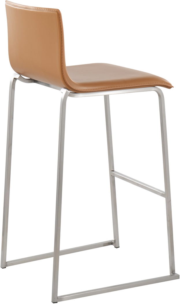 Glatigny III Camel Barstool Set of 2 - Thumbnail - Image 4