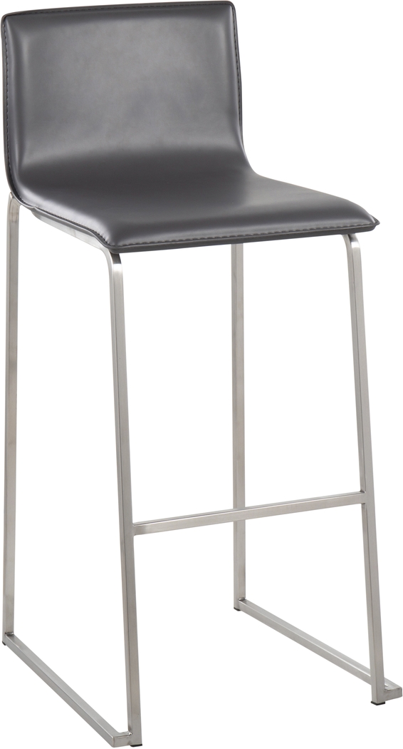Glatigny III Gray Barstool Set of 2 - Thumbnail - Image 2
