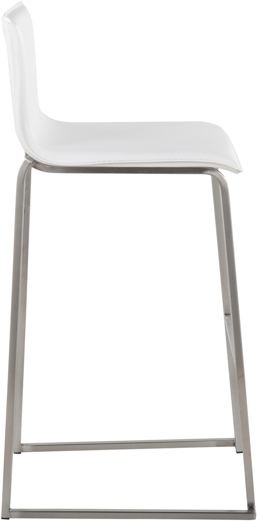 Glatigny III White Barstool Set of 2 - Thumbnail - Image 3