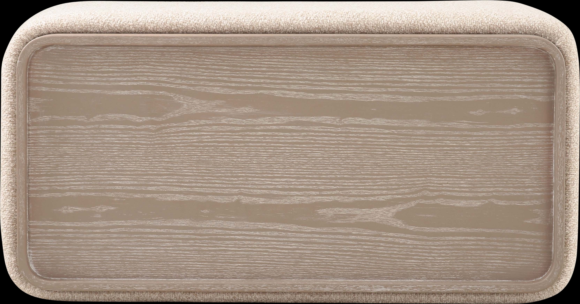 Gleasony Cream Ottoman - Thumbnail - Image 4