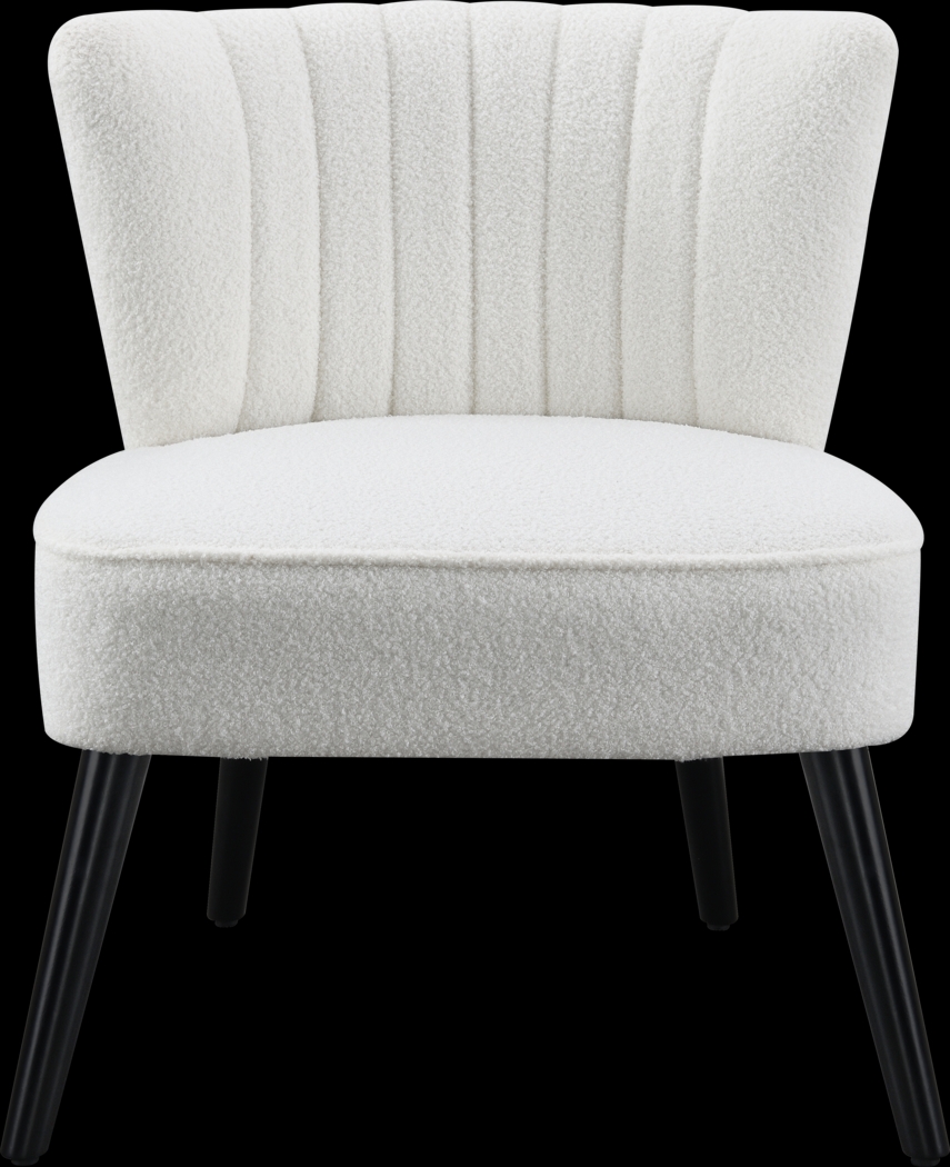Glebe White Accent Chair - Thumbnail - Image 3