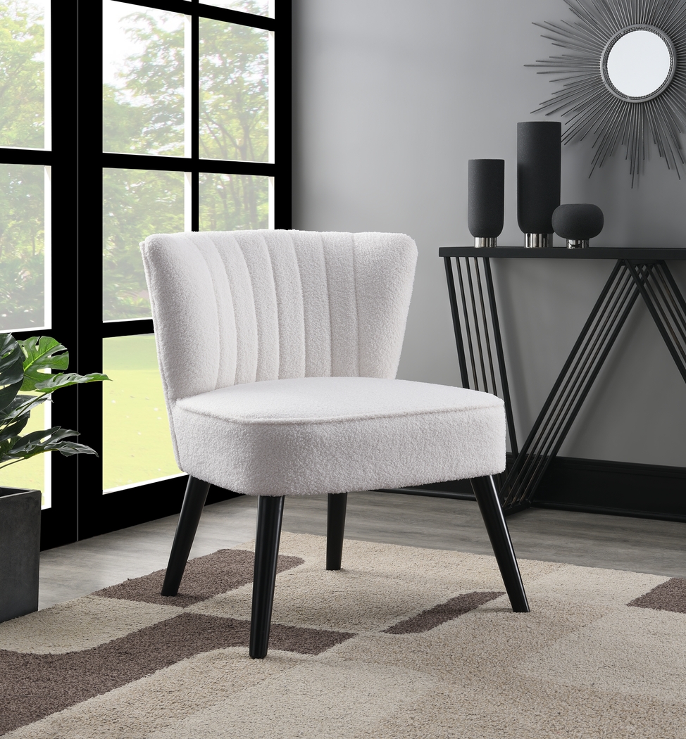 Glebe White Accent Chair - Thumbnail - Image 10